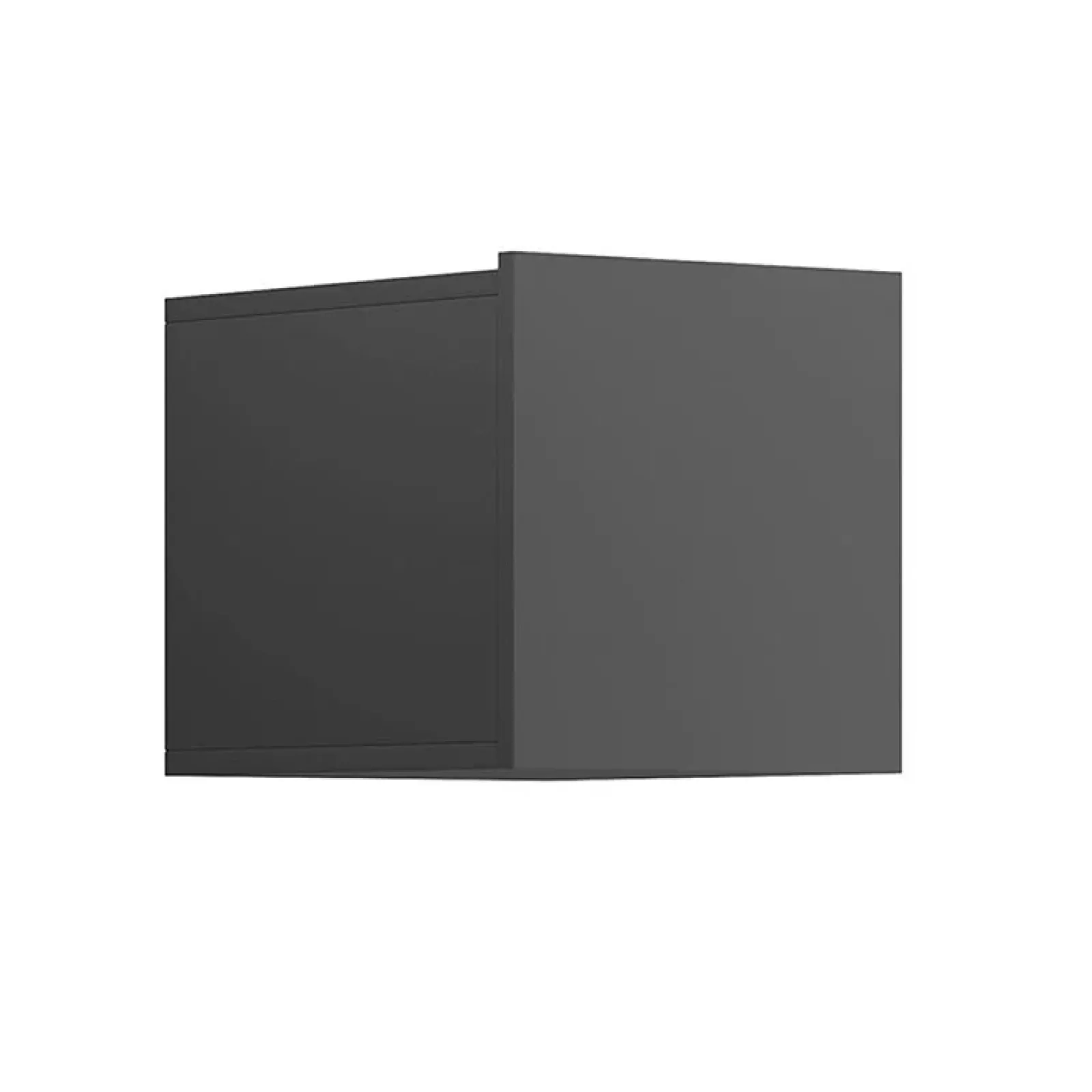 Garnero Arredamenti Mensole E Pensili-Pensile cubo sospeso 30x30h cm 1 anta Erice Gihome® Antracite