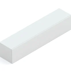 Garnero Arredamenti Mensole E Pensili-Pensile orizzontale 138x29h cm 1 anta reversibile moderno Sunset Grigio chiaro