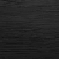 Garnero Arredamenti Mensole E Pensili-Pensile orizzontale 138x29h cm 1 anta reversibile moderno Sunset Nero Frassinato