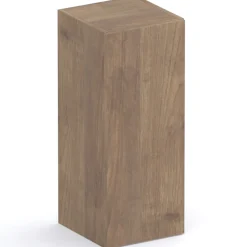 Garnero Arredamenti Mensole E Pensili-Pensile verticale 29x69h cm 1 anta reversibile rovere scuro Sunset Noce