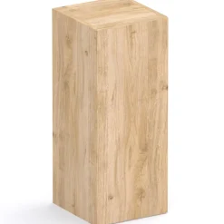 Garnero Arredamenti Mensole E Pensili-Pensile verticale 29x69h cm 1 anta reversibile chiaro Sunset Rovere