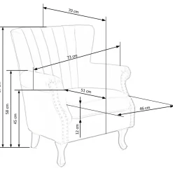 Garnero Arredamenti Poltrone Design|Poltrone Relax-Poltrona classica relax imbottita in velluto grigio Mazia Tessuto Velluto Grigio