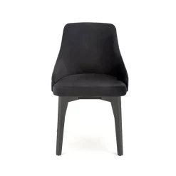 Garnero Arredamenti Poltrone Design-Poltrona da salotto in velluto con grafica Avarua Nero