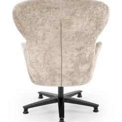 Garnero Arredamenti Poltrone Design|Poltrone Relax-Poltrona design girevole imbottita in tessuto Mappy Beige