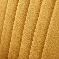 Garnero Arredamenti Poltrone Design|Poltrone Sala D'attesa-Poltrona design legno velluto giallo senape Lugano