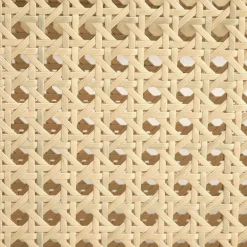 Garnero Arredamenti Poltrone Design-Poltrona design soggiorno in rattan naturale beige nero Niceto