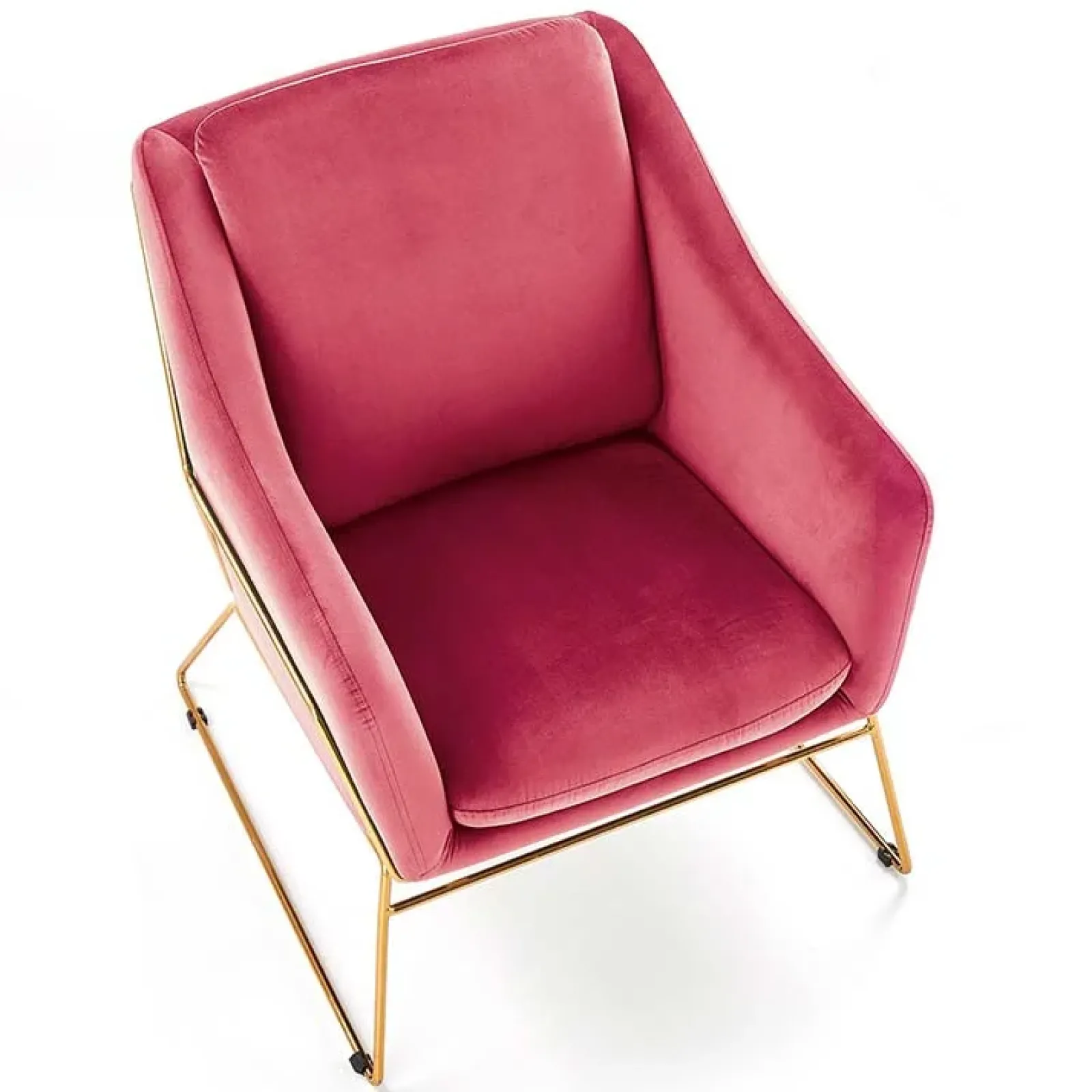 Garnero Arredamenti Poltrone Design|Poltroncine Imbottite-Poltrona imbottita design Erminia3 Bordeaux