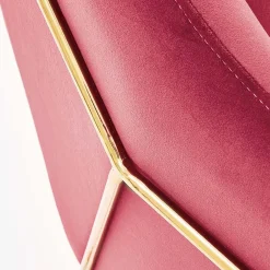 Garnero Arredamenti Poltrone Design|Poltroncine Imbottite-Poltrona imbottita design Erminia3 Bordeaux