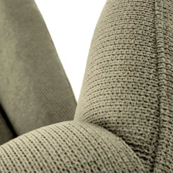 Garnero Arredamenti Poltrone Relax|Poltroncine Imbottite-Poltrona imbottita in tessuto oliva nero Snooz Verde