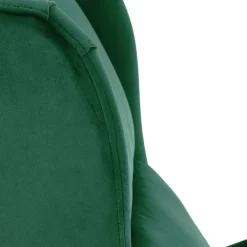 Garnero Arredamenti Poltrone Relax|Poltroncine Imbottite-Poltrona reclinabile imbottita in velluto Cassiopea Verde