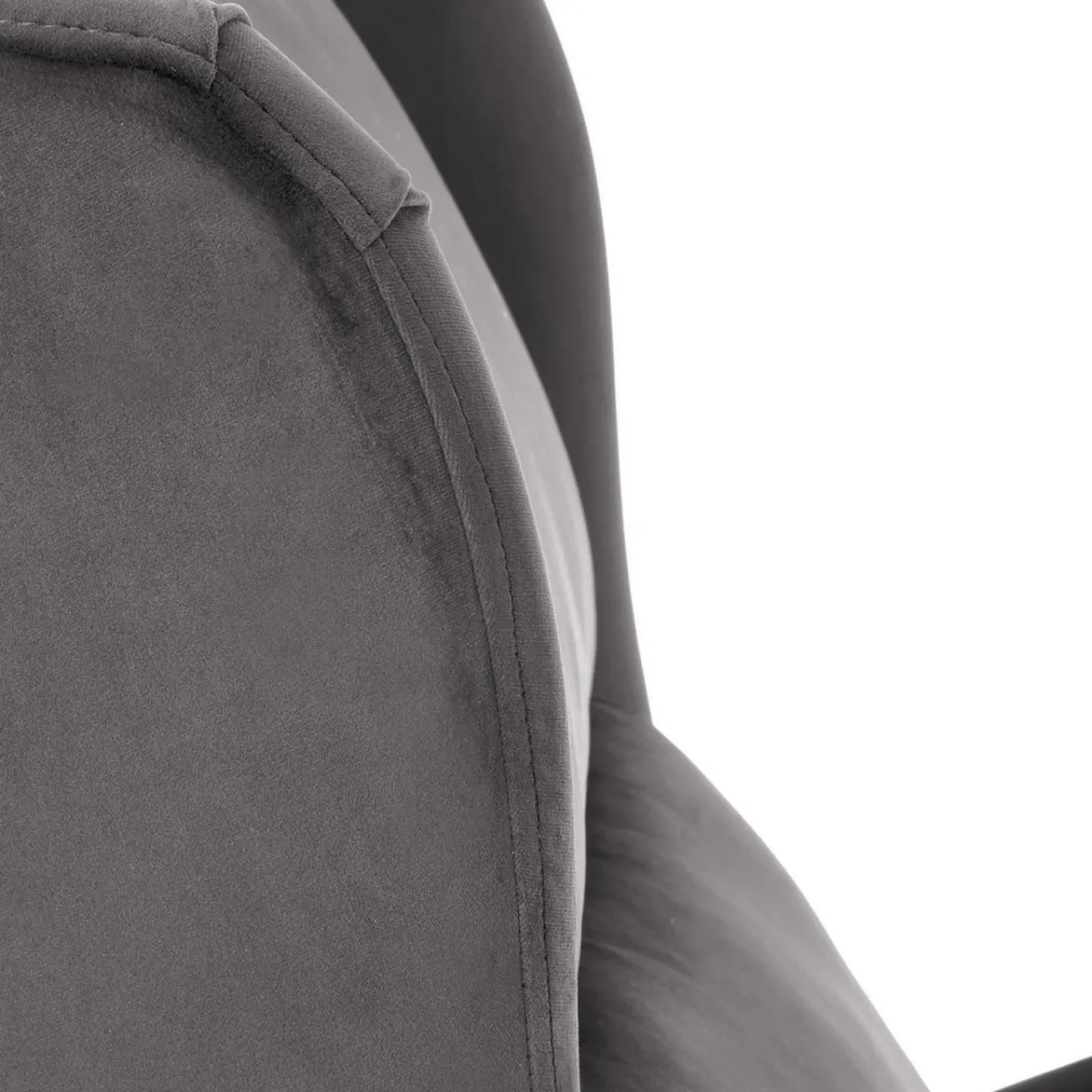 Garnero Arredamenti Poltrone Relax|Poltroncine Imbottite-Poltrona reclinabile imbottita in velluto Cassiopea Grigio