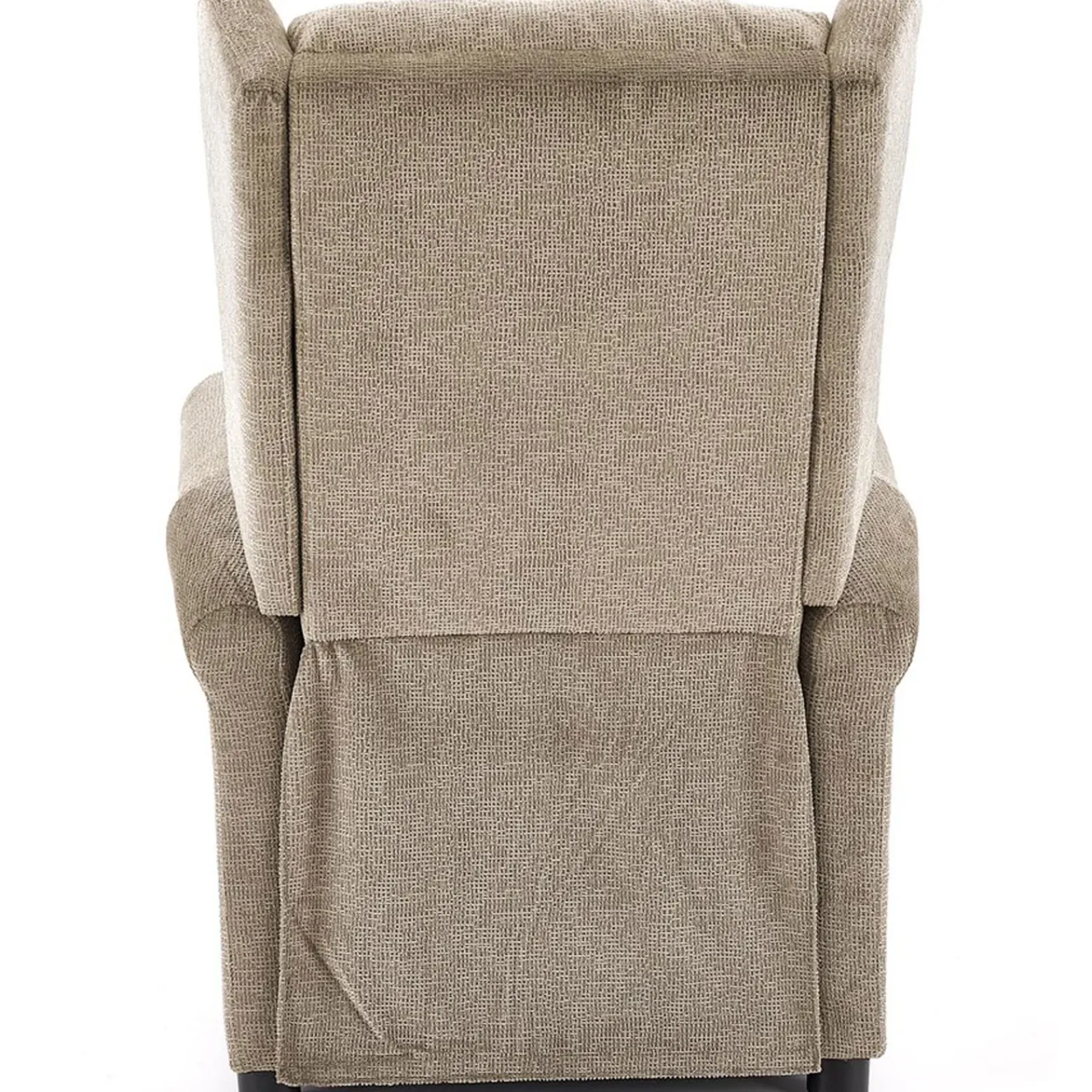 Garnero Arredamenti Poltrone Relax|Poltroncine Imbottite-Poltrona reclinabile imbottita in tessuto Cassiopea Beige