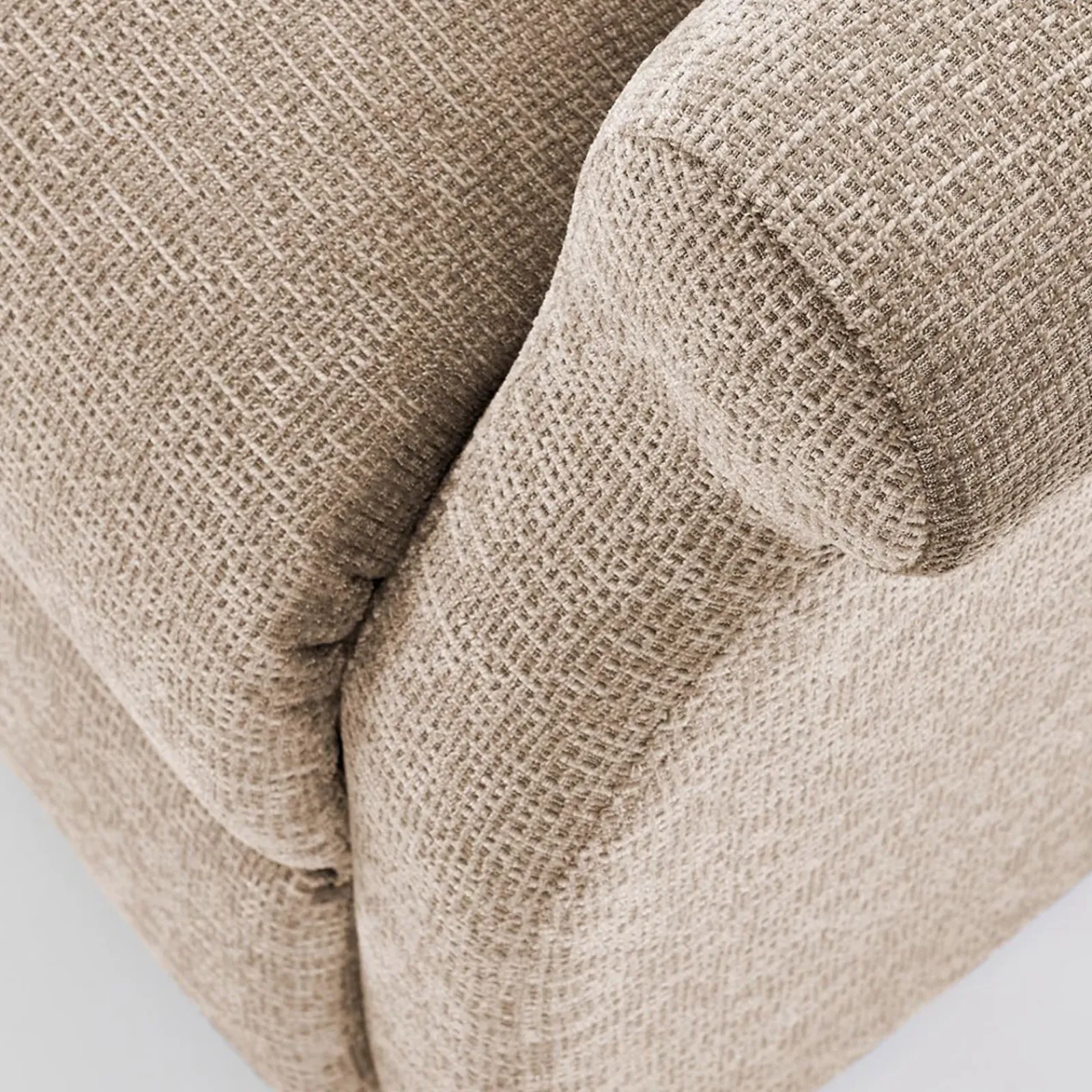 Garnero Arredamenti Poltrone Relax|Poltroncine Imbottite-Poltrona reclinabile imbottita in tessuto Cassiopea Beige