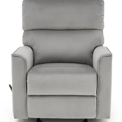Garnero Arredamenti Poltrone Relax|Poltroncine Imbottite-Poltrona reclinabile imbottita in tessuto Benuat Grigio