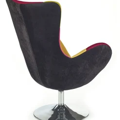 Garnero Arredamenti Poltrone Design|Poltroncine Imbottite-Poltrona relax imbottita in tessuto multicolore Samantha