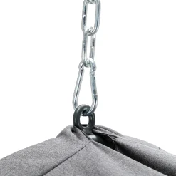 Garnero Arredamenti Dondoli Da Giardino|Poltrone Da Giardino-Poltrona sospesa a dondolo da giardino 136x196h cm grigio Flora