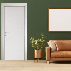 Garnero Arredamenti Porte-Porta battente reversibile per interni 90x210h cm Niagara Bianco Frassinato