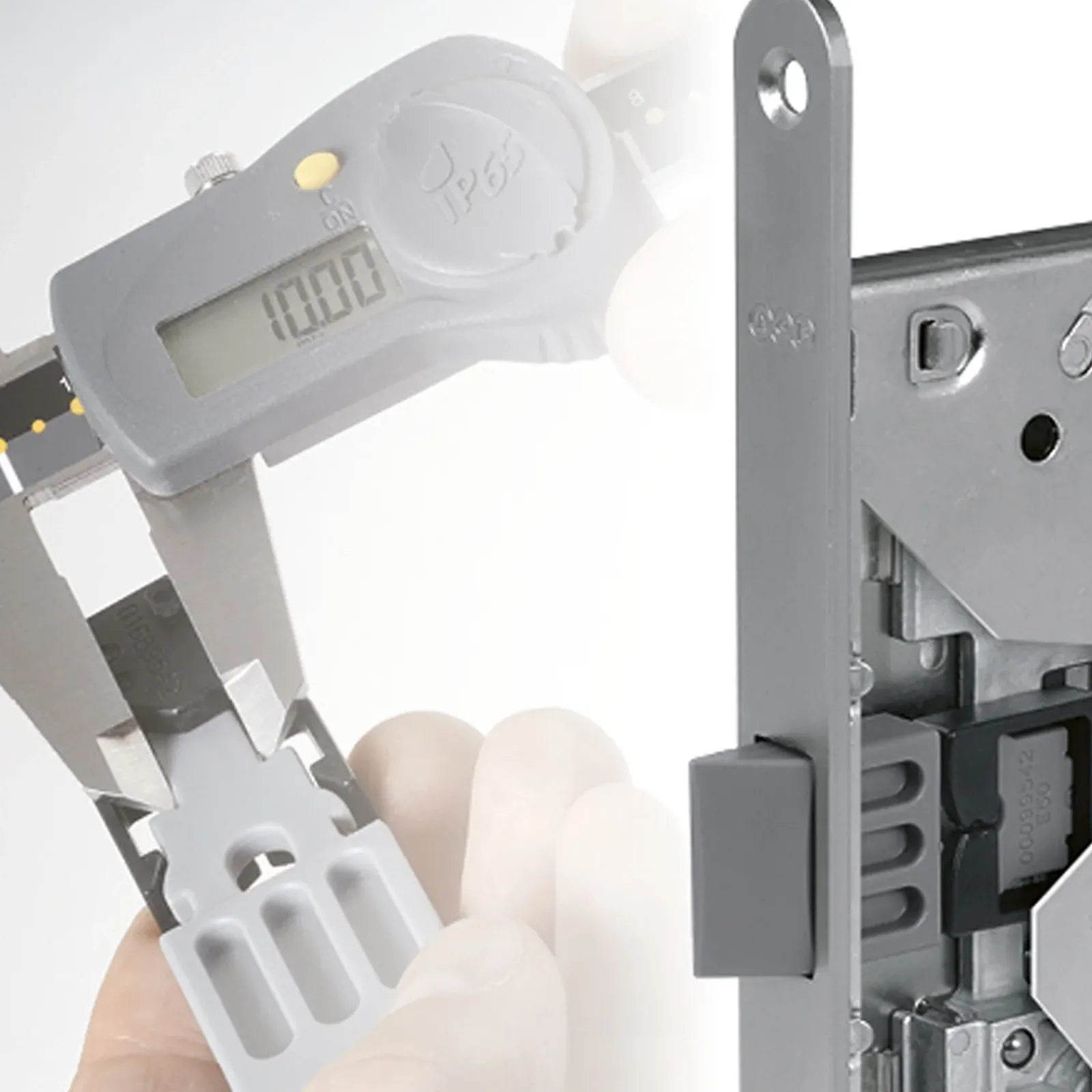 Garnero Arredamenti Porte-Porta battente reversibile per interni 70x210h cm Niagara Bianco Frassinato