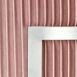 Garnero Arredamenti Pouf-Pouf da salotto contenitore in velluto Franklin Rosa