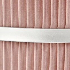 Garnero Arredamenti Pouf-Pouf da salotto contenitore in velluto Franklin Rosa