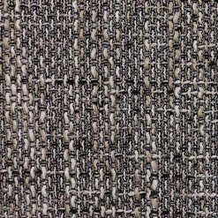 Garnero Arredamenti Pouf-Pouf imbottito in tessuto 65x56cm grigio chiaro Titus Tessuto Lawa Grigio