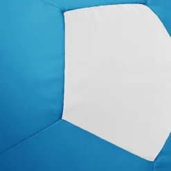 Garnero Arredamenti Pouf-Pouf poltrona sacco palla da calcio blu bianco ecopelle Lionel Blu - Bianco