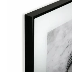 Garnero Arredamenti Portafotografie E Quadri-Quadro da parete design con stampa Buddha 50x50cm bianco nero Roia