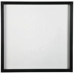 Garnero Arredamenti Portafotografie E Quadri-Quadro da parete design con stampa Buddha 50x50cm bianco nero Roia