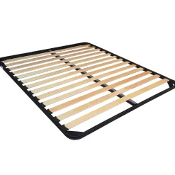 Garnero Arredamenti Rete Materasso|Rete Materasso-Rete a doghe matrimoniale 160x195cm rovere chiaro Panarea