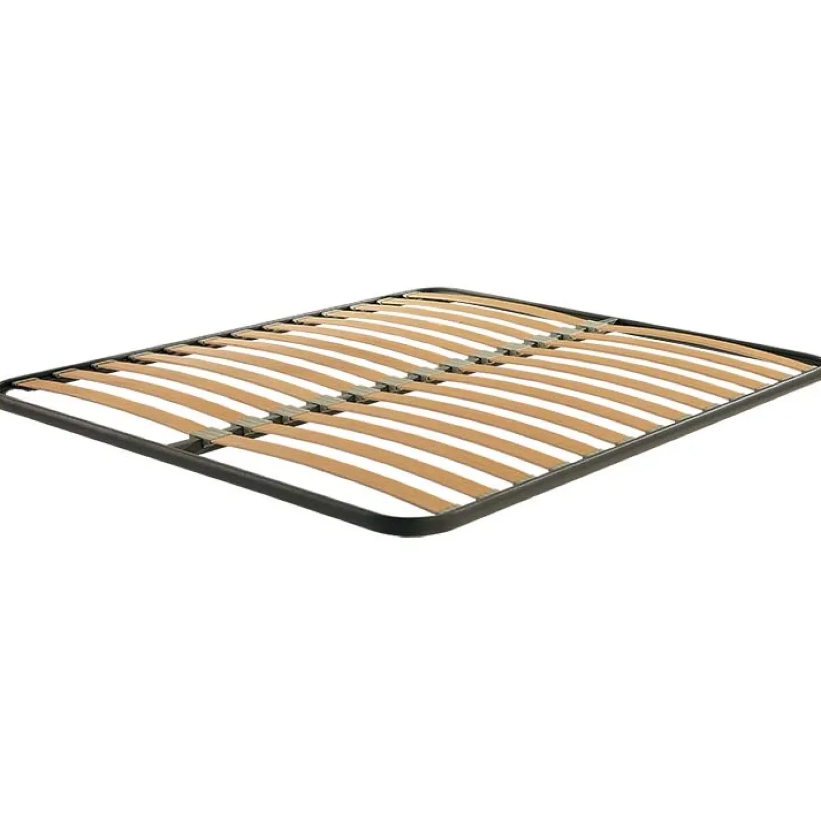 Garnero Arredamenti Rete Materasso|Rete Materasso-Rete ortopedica a doghe francese 140x200cm legno metallo Venice