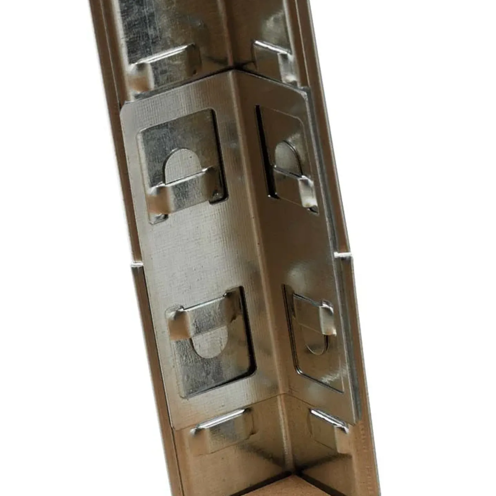 Garnero Arredamenti Armadi Da Esterno|Scaffali E Dispense-Scaffale in metallo 4 ripiani 80x160cm grigio legno Simba