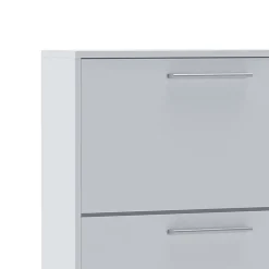 Garnero Arredamenti Scarpiere E Cassepanche|Scarpiere-Scarpiera ingresso 69x187h cm bianco opaco Benton