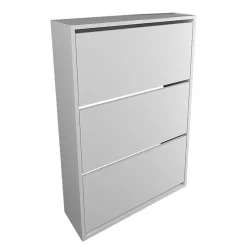 Garnero Arredamenti Scarpiere E Cassepanche|Scarpiere-Scarpiera ingresso 74x110h cm moderna bianco Palmaria Bianco Opaco