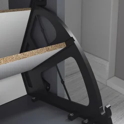 Garnero Arredamenti Scarpiere E Cassepanche|Scarpiere-Scarpiera ingresso 74x110h cm moderna Palmaria Antracite