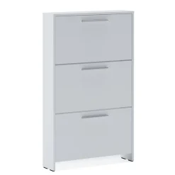 Garnero Arredamenti Scarpiere E Cassepanche|Scarpiere-Scarpiera ingresso 69x115h cm bianco opaco Benton