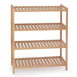 Garnero Arredamenti Scarpiere E Cassepanche|Scarpiere-Scarpiera 53x65h cm 4 ripiani moderna  legno naturale Zurigo