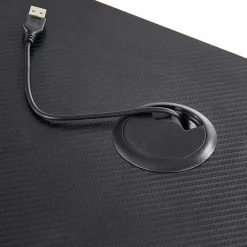 Garnero Arredamenti Scrivanie Per Ragazzi|Scrivanie Ufficio-Scrivania gaming salvaspazio 100x60cm nero fucsia Agamennone