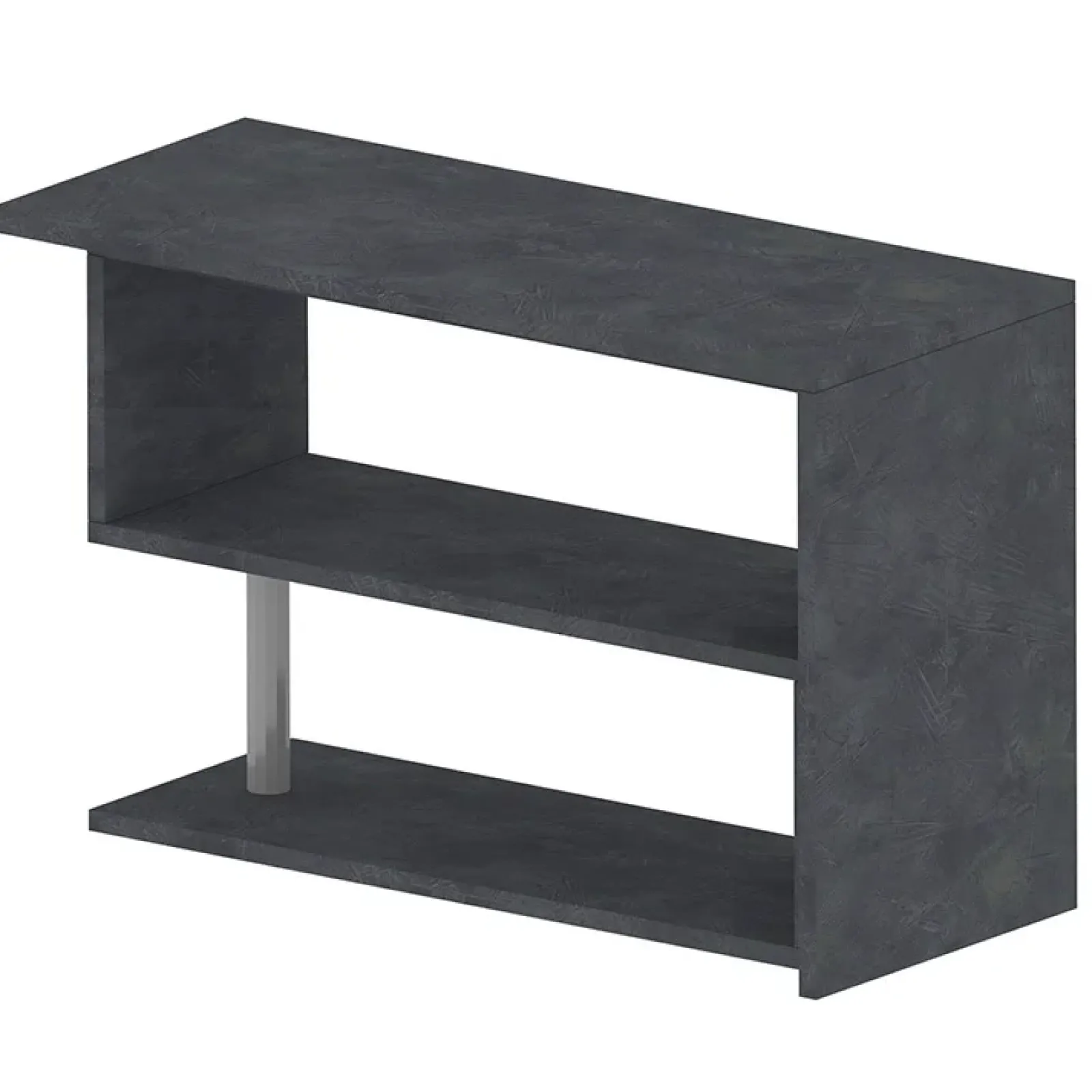 Garnero Arredamenti Scrivanie Ufficio|Scrivanie Ufficio-Scrivania girevole 65-120cm Havana Ossido