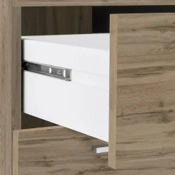 Garnero Arredamenti Scrivanie Ufficio|Scrivanie Ufficio-Scrivania ufficio angolare 180x160cm OfficeScape Rovere