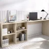 Garnero Arredamenti Scrivanie Per Ragazzi|Scrivanie Ufficio-Scrivania ufficio salvaspazio moderna 193x50cm rovere Sunny