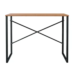 Garnero Arredamenti Scrivanie Per Ragazzi-Scrivania ufficio salvaspazio 90x60cm noce nero Cassino