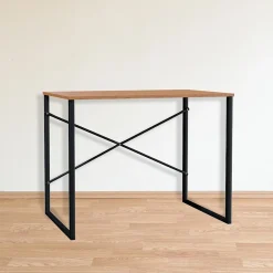 Garnero Arredamenti Scrivanie Per Ragazzi-Scrivania ufficio salvaspazio 90x60cm noce nero Cassino