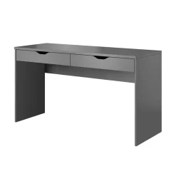 Garnero Arredamenti Scrivanie Per Ragazzi|Scrivanie Ufficio-Scrivania ufficio 138x76cm con cassetti grigia Merlo Grigio