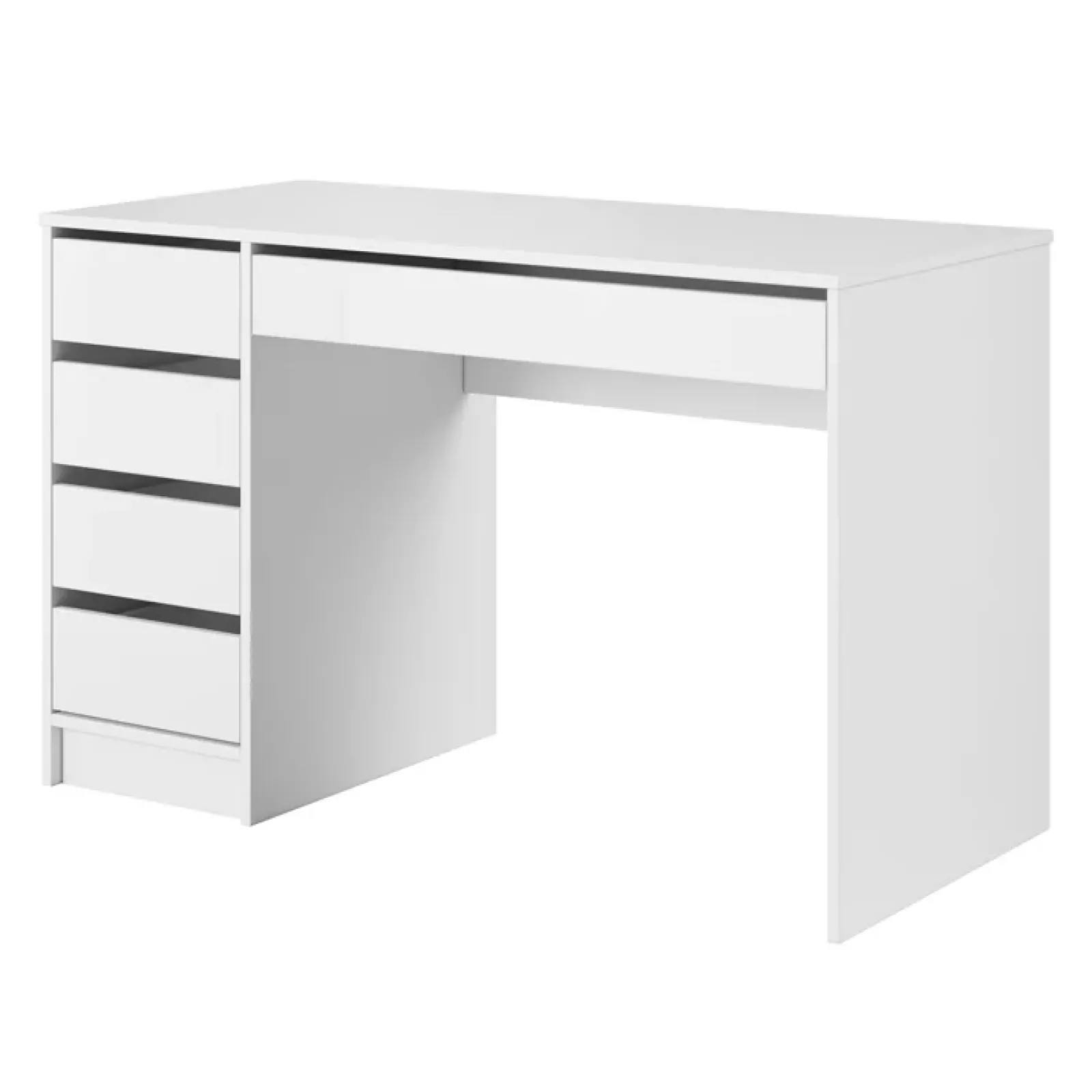Garnero Arredamenti Scrivanie Per Ragazzi|Toeletta Trucco-Scrivania 120x55cm moderna bianco opaco Eliana Gihome®