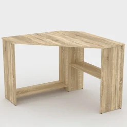 Garnero Arredamenti Scrivanie Per Ragazzi|Scrivanie Ufficio-Scrivania 80x80cm ufficio angolare salvaspazio Norman Rovere