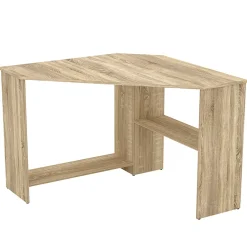 Garnero Arredamenti Scrivanie Per Ragazzi|Scrivanie Ufficio-Scrivania 80x80cm ufficio angolare salvaspazio Norman Rovere