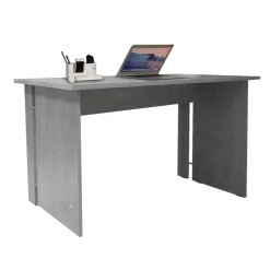 Garnero Arredamenti Scrivanie Per Ragazzi|Scrivanie Ufficio-Scrivania 150x75cm ufficio moderna Woody Cemento