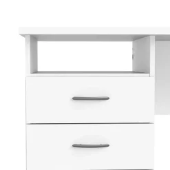 Garnero Arredamenti Scrivanie Per Ragazzi|Scrivanie Ufficio-Scrivania 120x48cm ufficio salvaspazio moderna bianco opaco Office