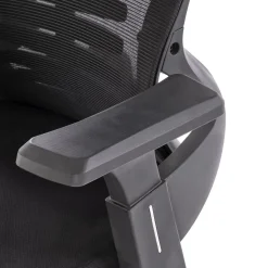 Garnero Arredamenti Sedie Da Ufficio|Sedie Scrivania Ufficio-Sedia da gaming ergonomica con braccioli e ruote da ufficio nero Aristide