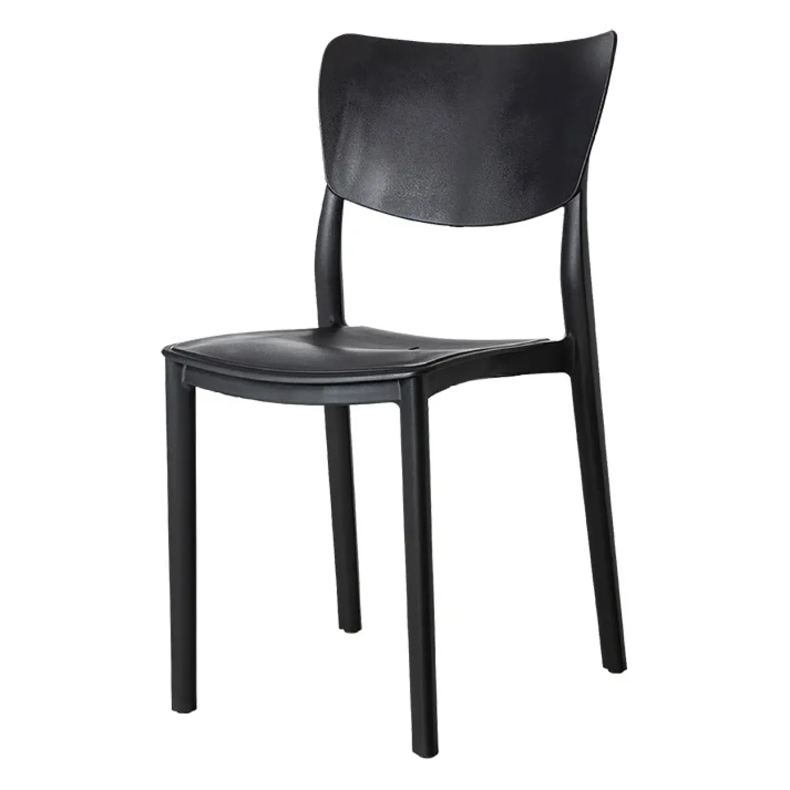 Garnero Arredamenti Sedie Da Giardino-Sedia da giardino esterno bar dehors impilabile polipropilene grigio Tania Antracite